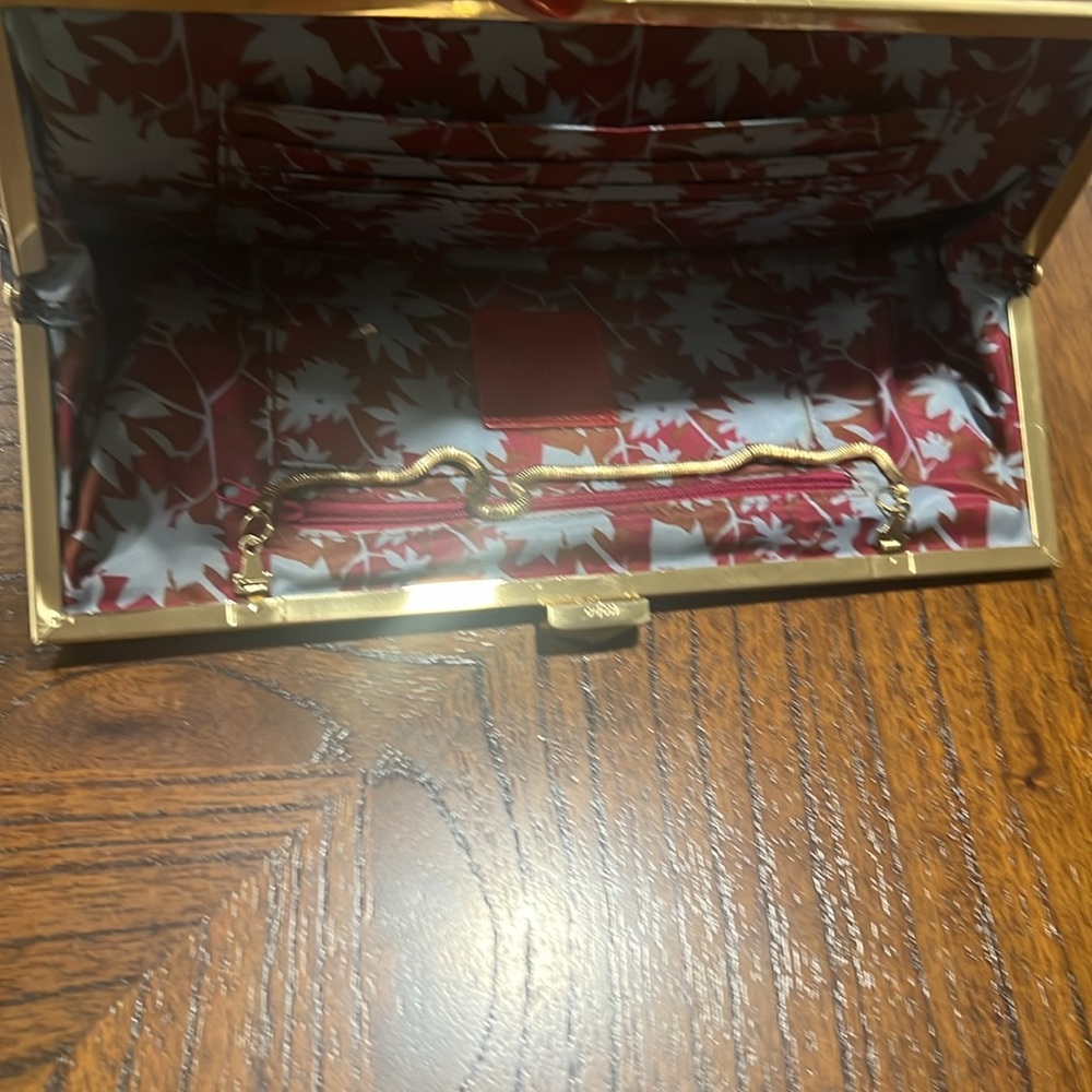HOBO leather clutch like new - Picture 5 of 9